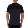 Schwarzes „Tiebreaker“ Colour-Block-T-Shirt