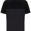 Schwarzes „Tiebreaker“ Colour-Block-T-Shirt