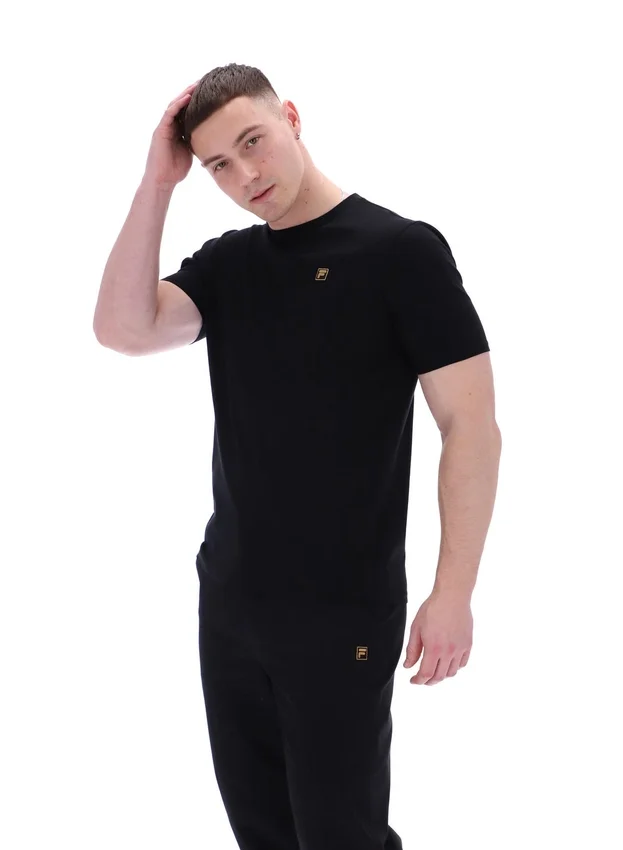 Schwarzes Yaxley Premium-T-Shirt
