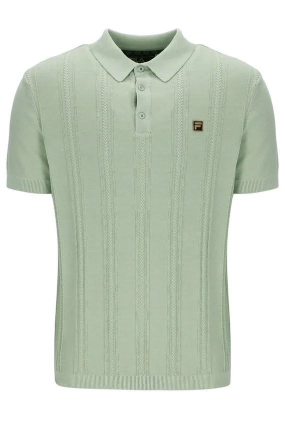 Sea Foam Barns Strick-Polo