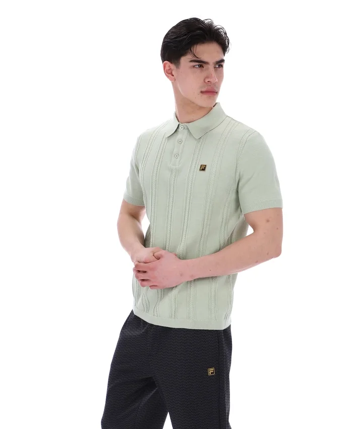 Sea Foam Barns Strick-Polo