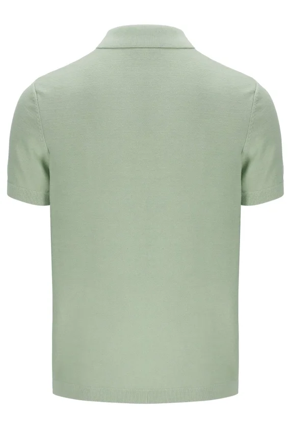 Sea Foam Barns Strick-Polo