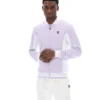 Settanta Baseball-Trainingsjacke in Misty Lilac
