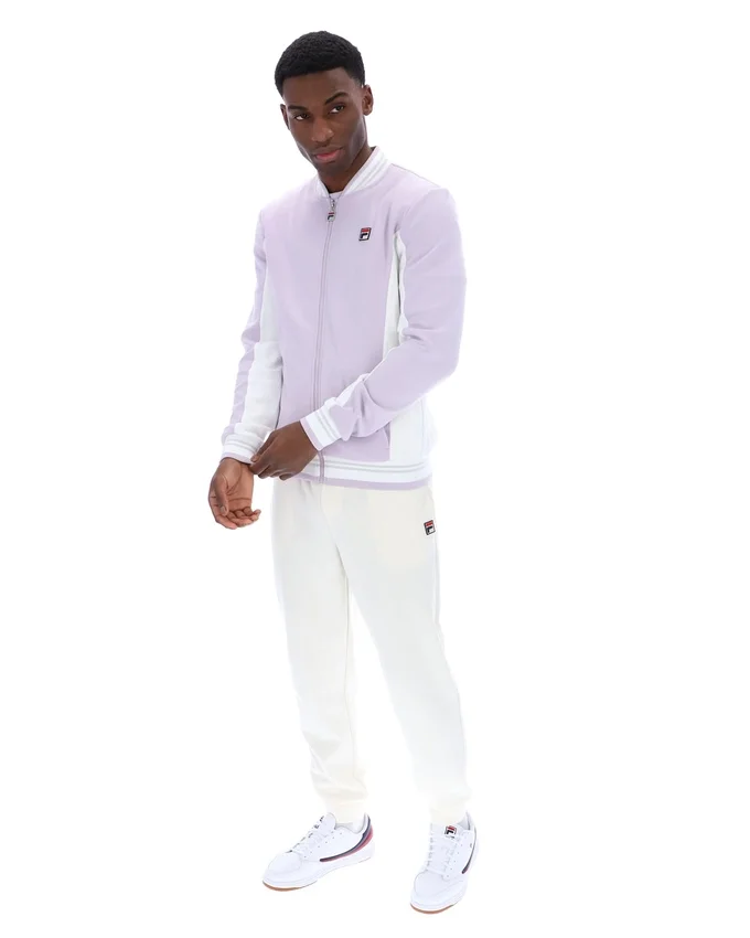 Settanta Baseball-Trainingsjacke in Misty Lilac