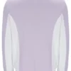 Settanta Baseball-Trainingsjacke in Misty Lilac
