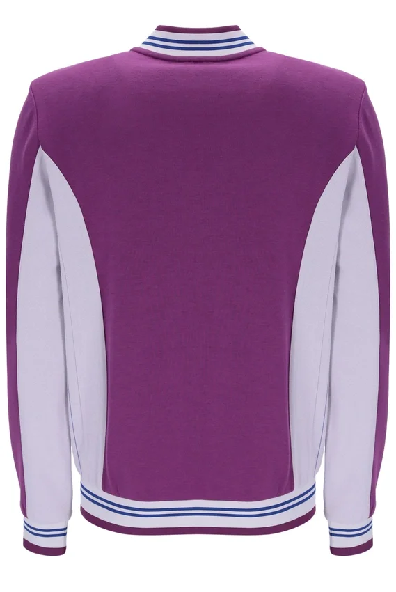 Settanta Baseball-Trainingsjacke in „Sunset Purple“