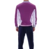 Settanta Baseball-Trainingsjacke in „Sunset Purple“