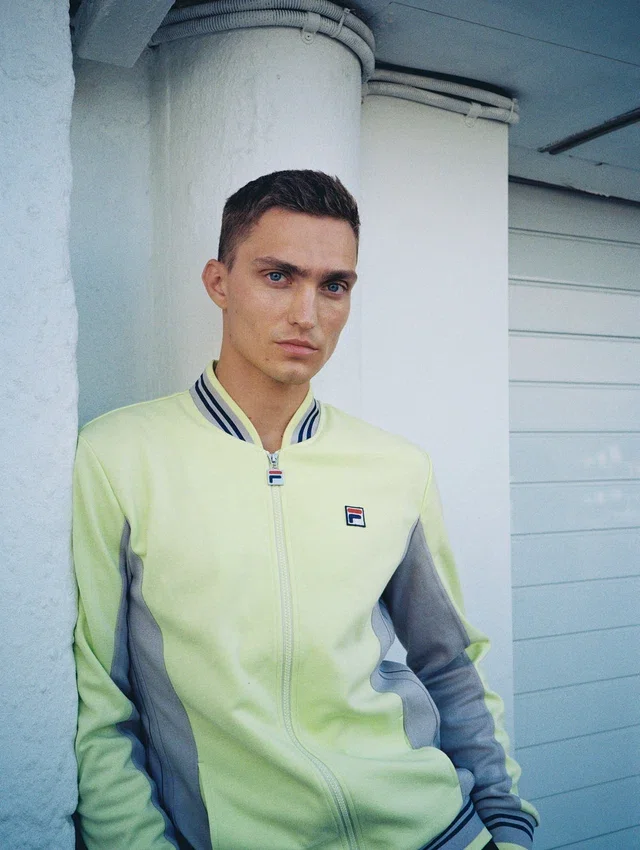 Shadow Lime Settanta Baseball-Trainingsjacke