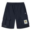 Shorts mit Logo-Aufdruck für Herren, blau