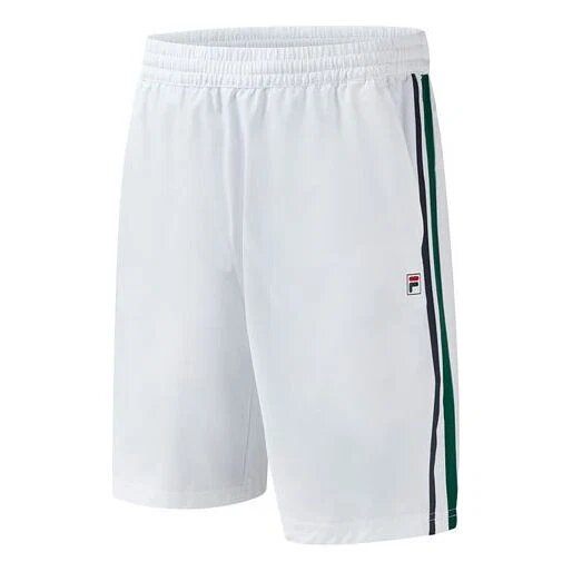 Side Tennis Atmungsaktive gewebte Five-Hose für Herren Weiß