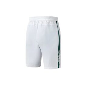 Side Tennis Atmungsaktive gewebte Five-Hose für Herren Weiß