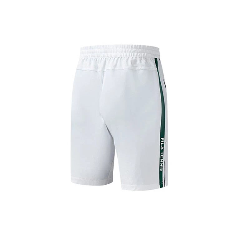 Side Tennis Atmungsaktive gewebte Five-Hose für Herren Weiß