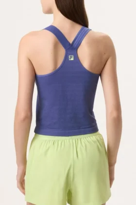 Skipper Blue Center Court Nahtloses Tanktop