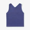 Skipper Blue Center Court Nahtloses Tanktop