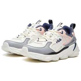 Skipper Sneakers „Grau-Rosa-Weiß“