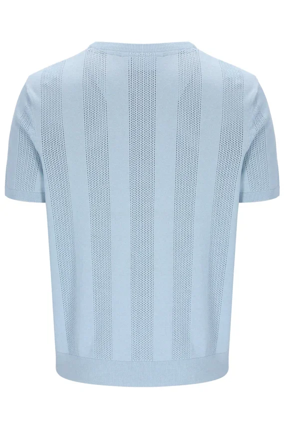 Skyway Corrado T-Shirt mit gestrickten Einsätzen