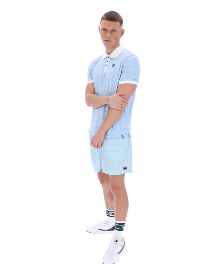Skyway Ignazio Tonal Check Polo