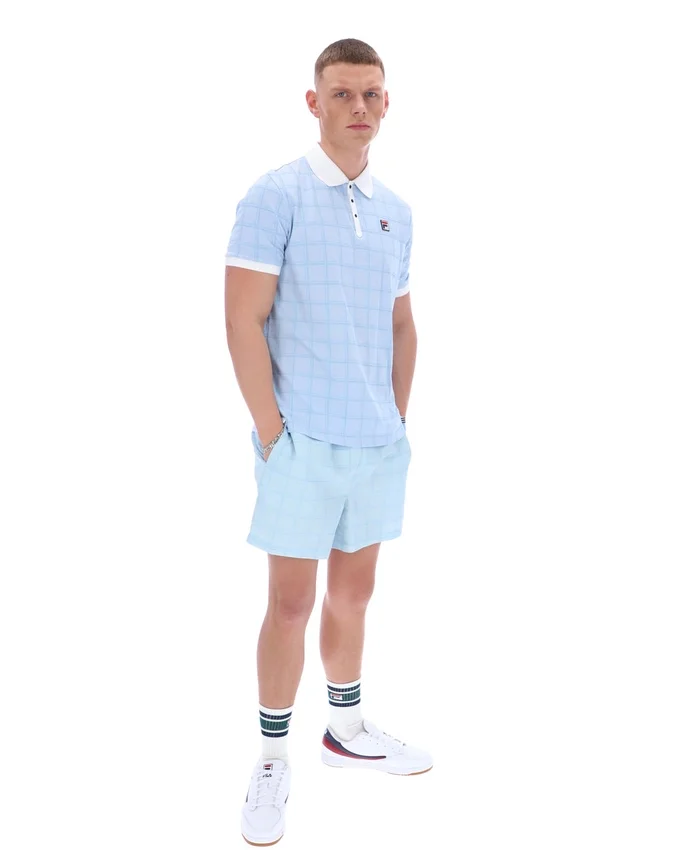 Skyway Ignazio Tonal Check Polo