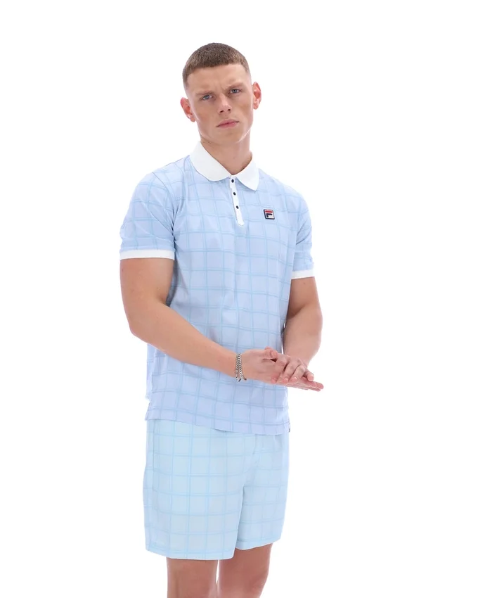 Skyway Ignazio Tonal Check Polo