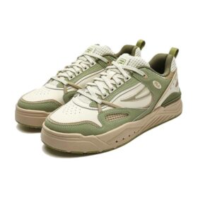 Slam 22 Skateschuhe „Weiß Grün Braun“