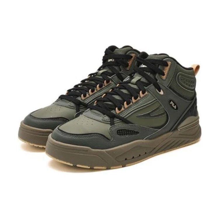 Slam Mid Skate-Schuhe „Grün Schwarz“