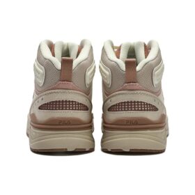 Slam Mid Skateschuhe „Weiß Beige Braun“