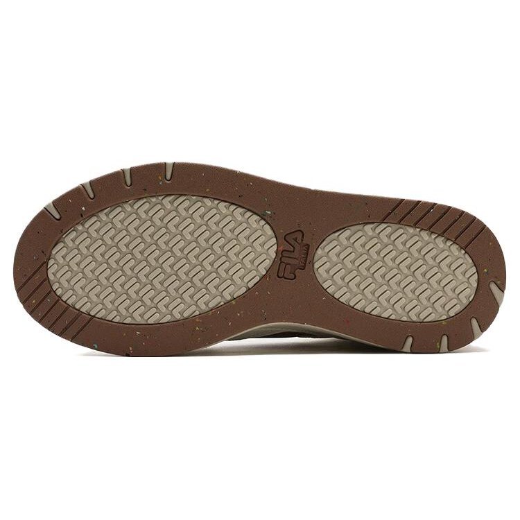 Slam Mid Skateschuhe „Weiß Beige Braun“