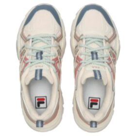 Sofia 1S Fishbone Modern Low-Top-Schuhe „Weiß, Rosa, Blau“