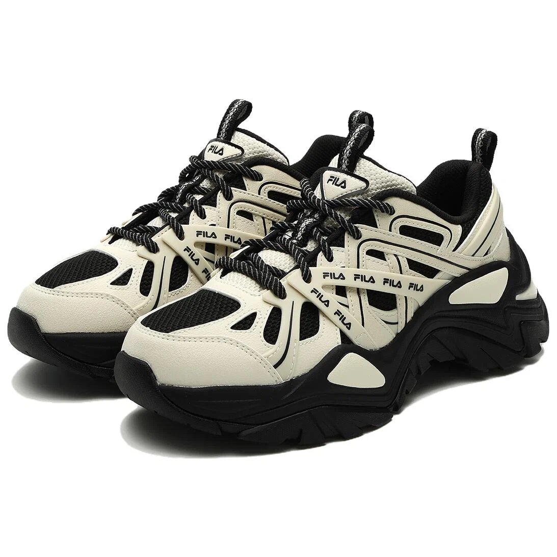 Sofia Sneaker „Beige Black“