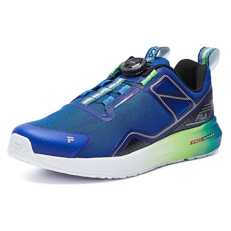 Speed Runner Boa Low-Top Blau