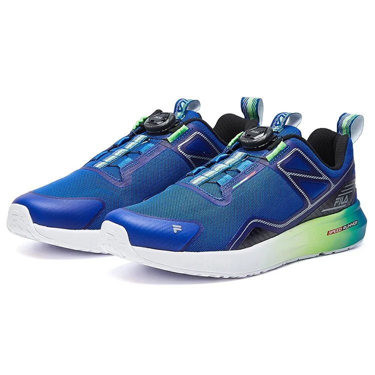 Speed Runner Boa Low-Top Blau
