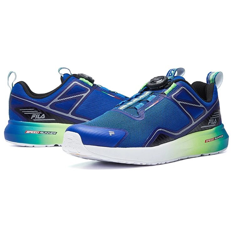 Speed Runner Boa Low-Top Blau