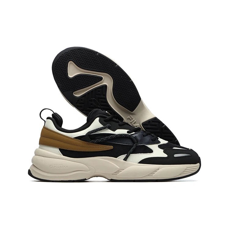 Spettro Low-Top-Freizeitschuhe Schwarz/Weiß