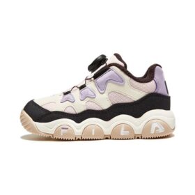 Sport-Basketballschuhe „Weiß, Lila, Rosa“