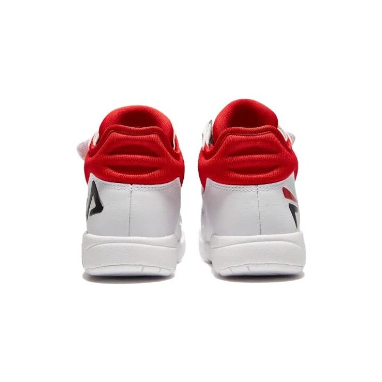 Sport-Basketballschuhe „Weiß-Rot“