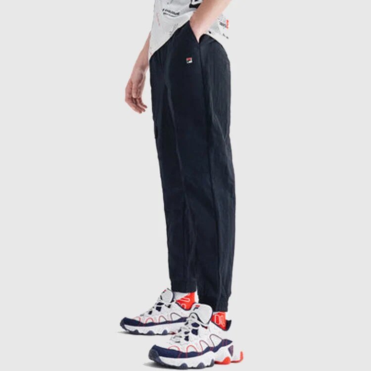 Sport-Hose mit gewebtem Logo an der Seite, blau
