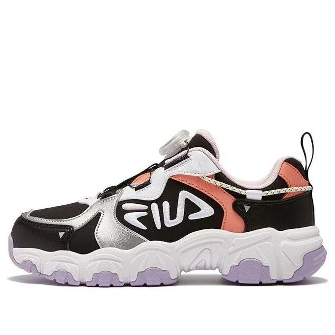 Sport-Laufschuhe „Weiß Schwarz Flieder“