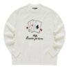 Sport-Pullover mit Grafikprint „Weiß Schwarz“