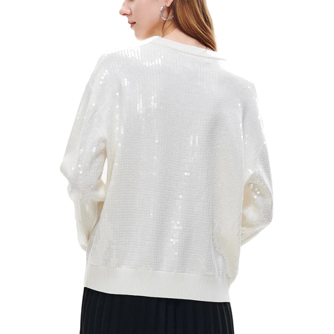 Sport-Pullover mit Grafikprint „Weiß Schwarz“