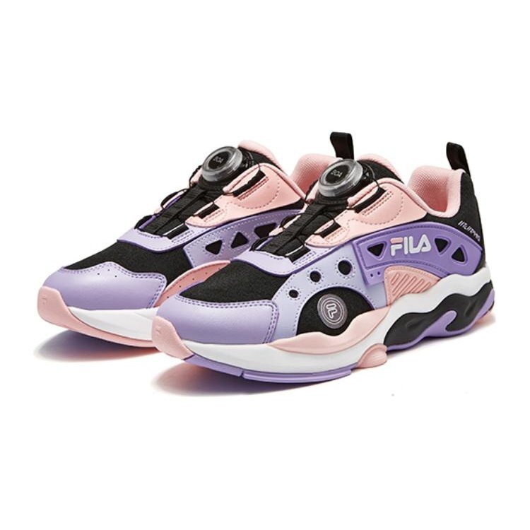 Sport-Sneaker „Lila Schwarz Rosa“