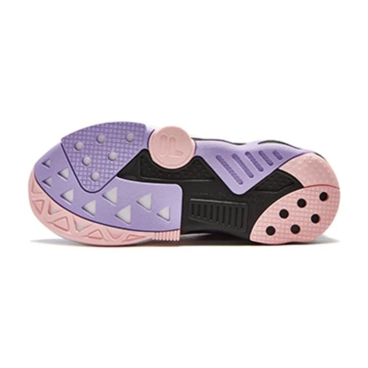Sport-Sneaker „Lila Schwarz Rosa“