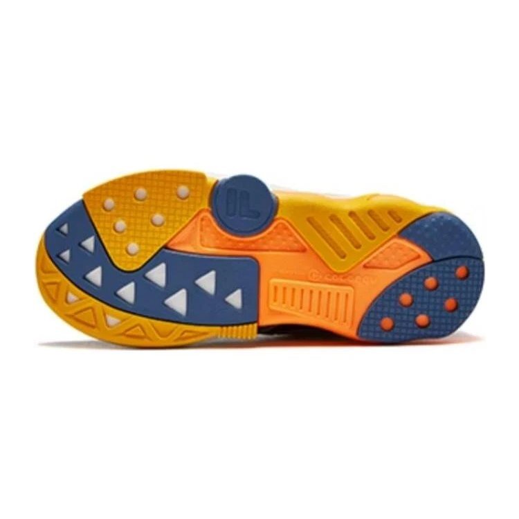 Sport-Sneaker „Schwarz Blau Orange“