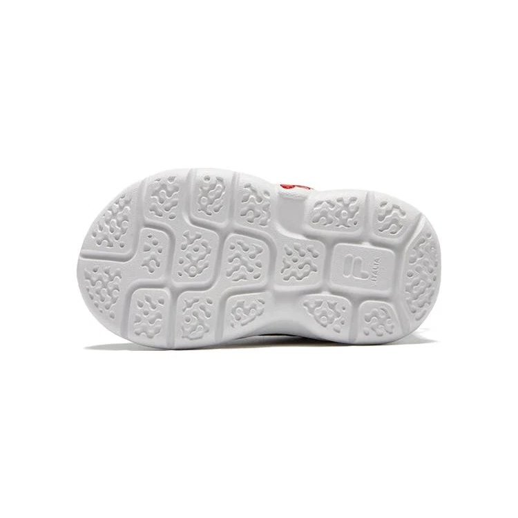 Sport-Sneaker „Silber Schwarz Rot“