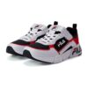 Sport-Sneaker „Weiß Schwarz Rot“