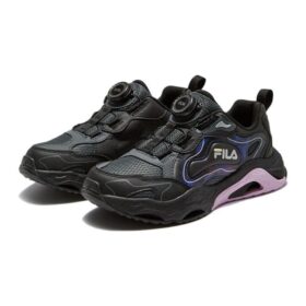 Sportbekleidung Laufschuhe „Schwarz Flieder“
