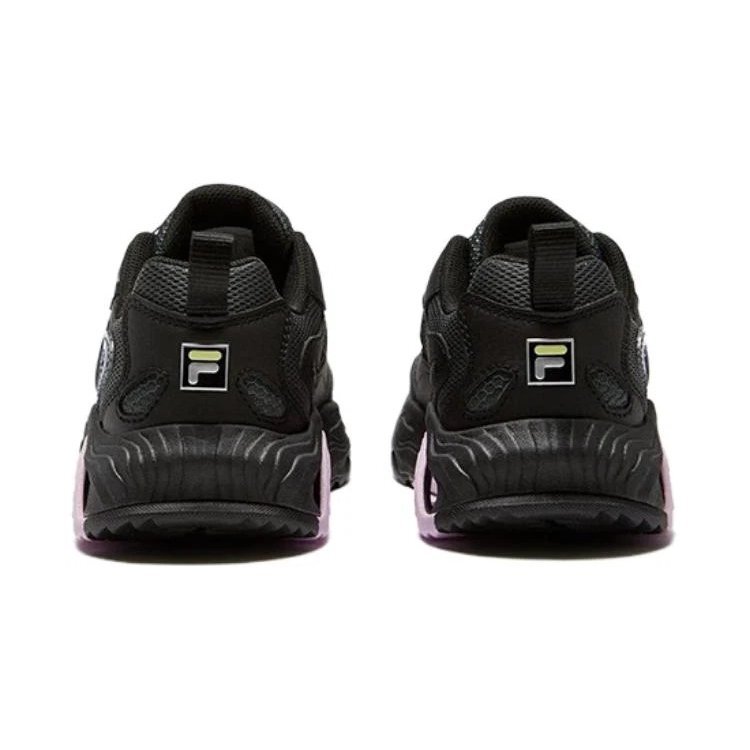 Sportbekleidung Laufschuhe „Schwarz Flieder“