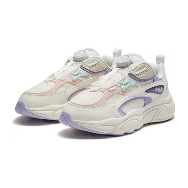 Sportbekleidung Laufschuhe „Weiß-Lila“