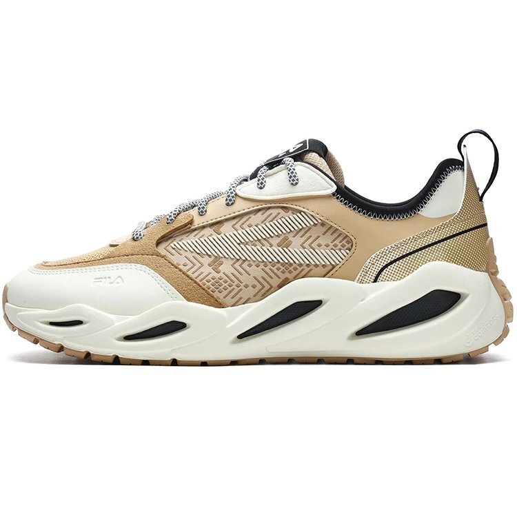 Sportbekleidung Sneaker „Tan White“