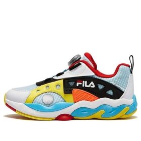 Sportbekleidung Sneaker „Weiß Blau Gelb“