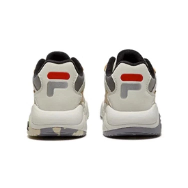 Sportliche Basketballschuhe „Weiß, Hellbraun, Schwarz“